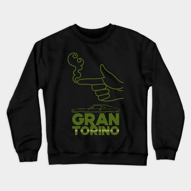 Gran Torino 1972 Crewneck Sweatshirt by marieltoigo